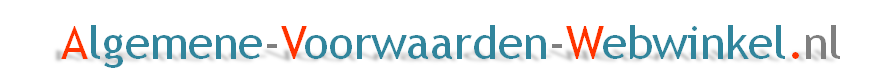 algemene voorwaarden webwinkel logo